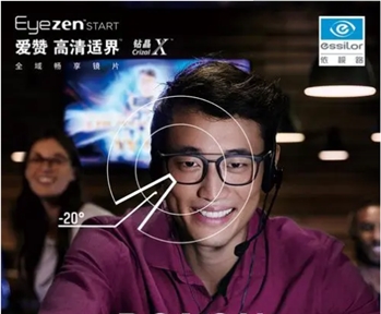 1.591超薄依视路爱赞非球面钻晶X4（现片）