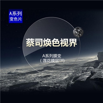 定制-1.60A系列非球面焕色视界变灰